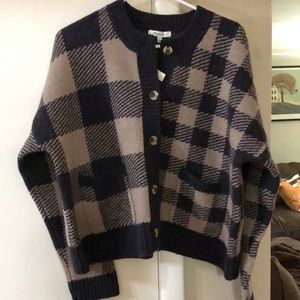 Madewell Colburne Cardigan, NWT, LARGE.
